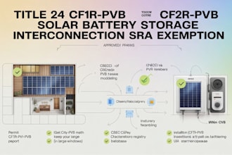 title 24 large custom home solar battery storage pv bess cf1r pvb luxury glass