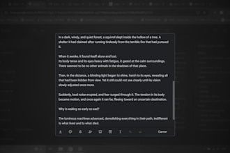 turn your thoughts into a meaningful story