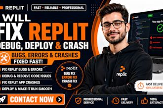 fix replit debug deploy crash bug coding errors replit crash replit app