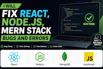fix react and nodejs bugs and can work on CSS