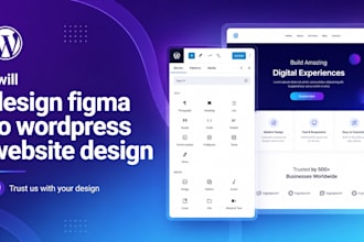 design figma to wordpress website design
