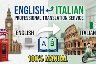 translate english to italian and italian to english