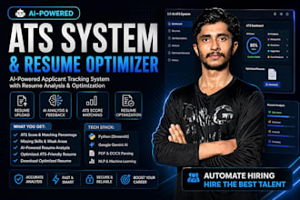 build ai application tracking system and resume optimizer
