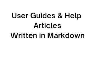 create clear markdown documentation for your software