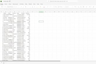 clean, format and organize your excel or CSV data