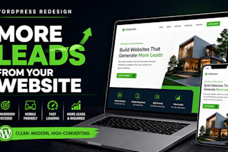 redesign your wordpress website for more leads and conversions