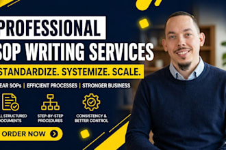 create sops and workflow systems for your small business
