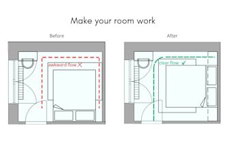 fix your room layout and improve flow and functionality