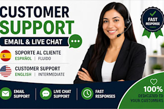 provide customer support in spanish and english