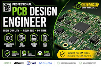 design kicad pcb for esp32 and drone electronics