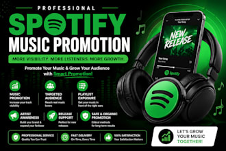 promote spotify music promotion for better online visibility with listeners