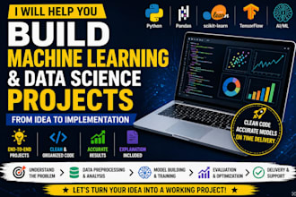 build machine learning and data science projects using python