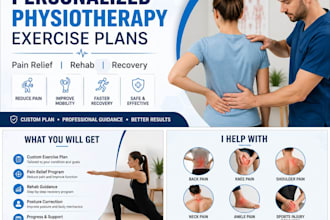 provide physiotherapy consultation and rehab plans