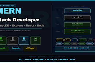 be your mern stack developer
