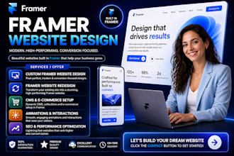 framer website develop framer website design framer developer framer website