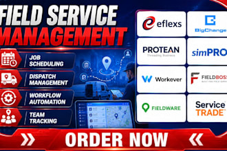 setup eflexs bigchange protean simpro workever fieldboss fieldware servicetrade