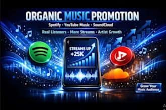 usa spotify music promotion, spotify album, spotify track ep US music promotion