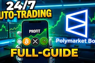 fast build a profitable deriv trading bot, polymarket bot, crypto trading bot