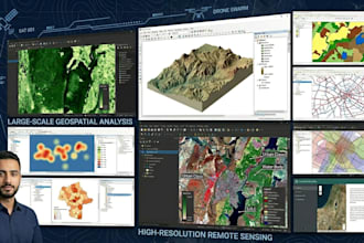 create professional gis maps and spatial analysis