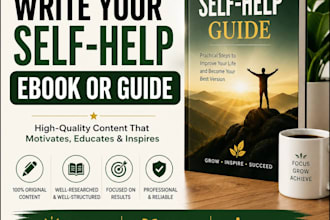 write a professional selfhelp ebook or motivational guide