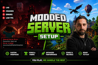 build and optimize a custom modded minecraft server