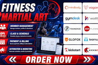 setup fitness martial arts academy mindbody vagaro kicksite gymdesk gymmaster