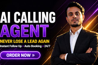 ai calling agent for real estate lead follow up and appointment booking