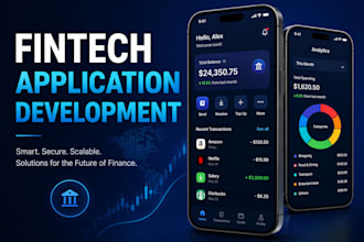 develop an online payment app, p2p money transfer app, fintech app, wallet app