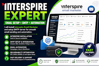 setup interspire email marketer with SMTP and email automation