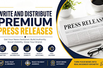 write and distribute premium press releases