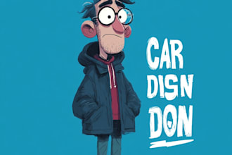 creat a professional cartoon design