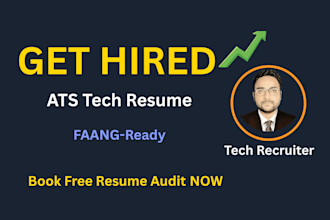 ats resume for software engineers, faang interviews