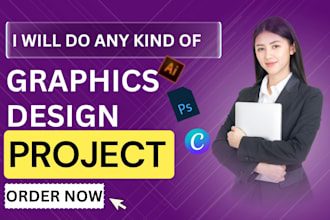 create professional graphics for social media,and postdesign
