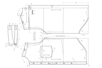 make a sewing pattern, sewing pattern, digital sewing pattern