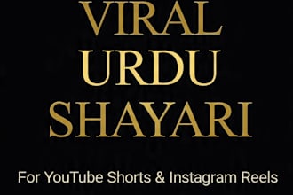 write viral urdu poetry and  poetry for social media