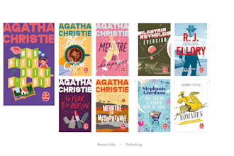 design book covers and book interiors