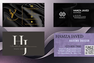 create a clean and minimalist business card design