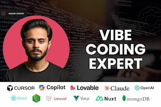 be your vibe coding expert to build ai websites using cursor ai and lovable ai