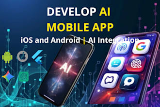 develop ai mobile app, ai integration for IOS and android app development