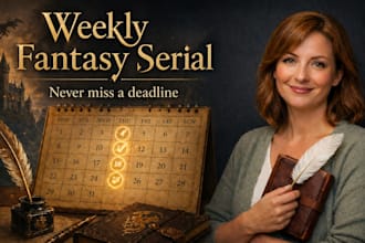 write ongoing fantasy chapters for your serialized story