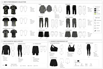 make tech pack  active wears set, gym wears for production