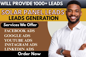 do exclusive solar leads solar panel leads solar installation leads facebook ads