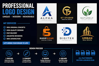 me can design a modern minimalist logo for your business