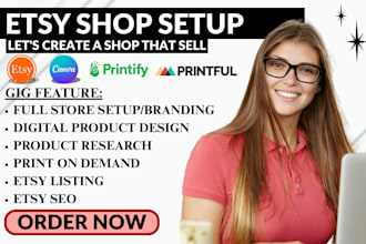 design etsy digital product etsy store setup etsy digital planner etsy listing