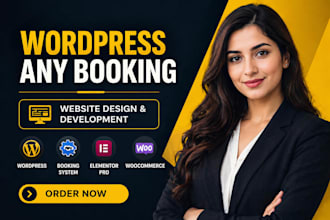 build wordpress vacation rental website hotel taxi booking travel agency website
