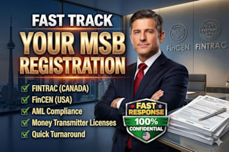 do msb registration for US fincen and canada fintrac compliance