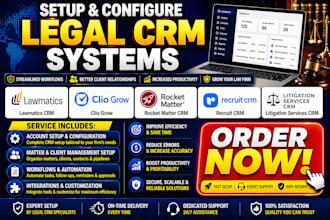 setup lawmatics clio grow rocket matter CRM recruit CRM litigation services CRM