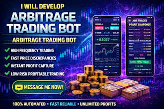crypto arbitrage bot, triangular bot, cex dex arbitrage bot, crypto trading bot