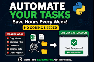 automate your repetitive tasks with a custom python bot