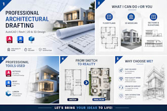 redraw your PDF plans into autocad or revit